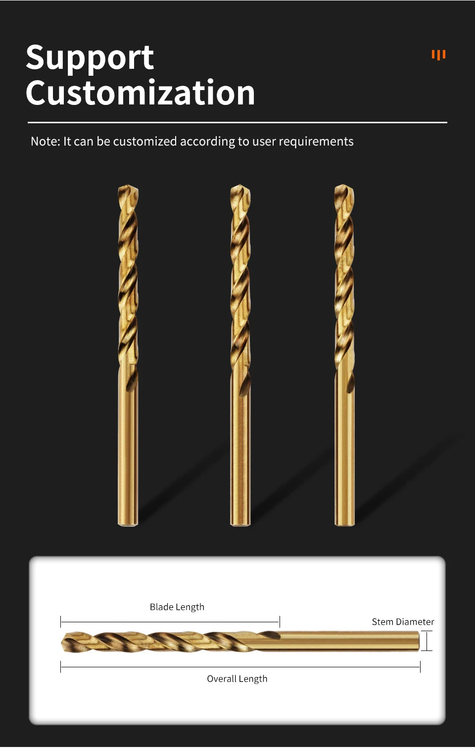 Cobalt HSS M35 Twist Drill Bit Set for Metal & Stainless Steel