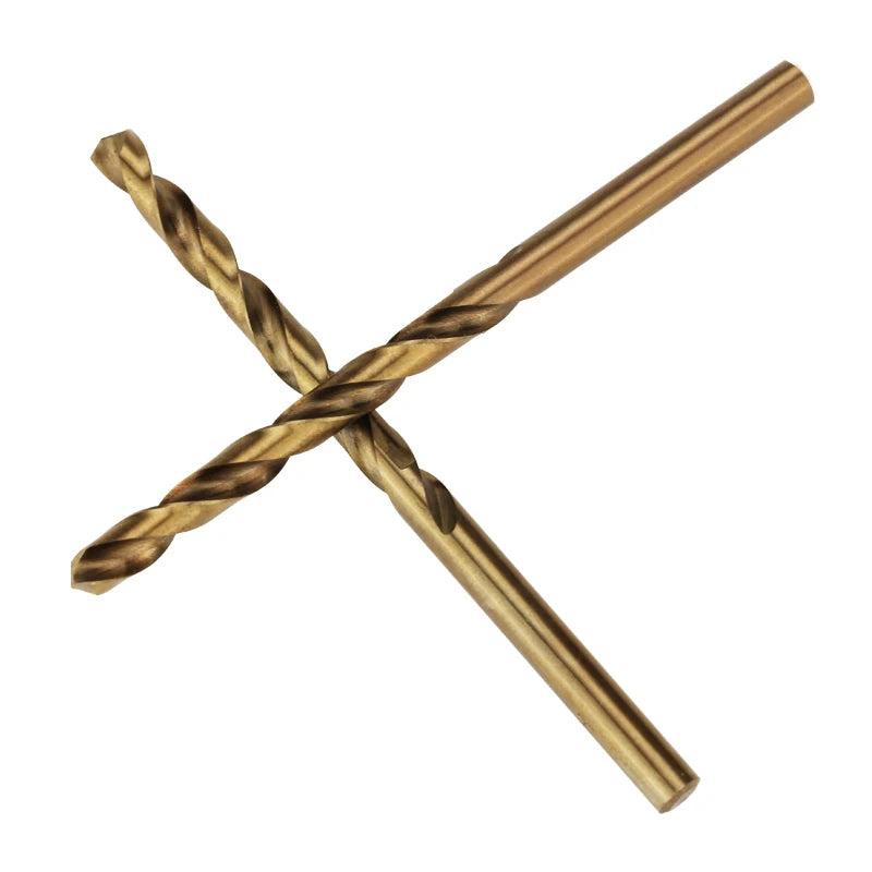 Cobalt HSS M35 Twist Drill Bit Set for Metal & Stainless Steel