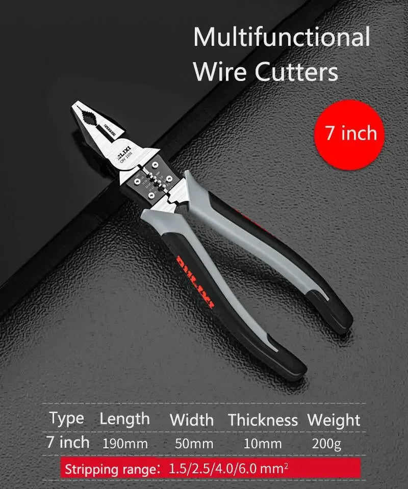 Multi-Functional Alicate Pliers – Diagonal & Needle Nose Wire Cutters UK