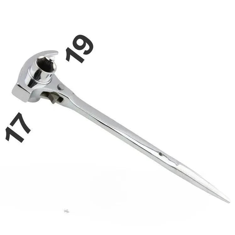 Multifunctional Hammer Wrench Ratchet Tool – Quick Release for Carpenters & Plumbers