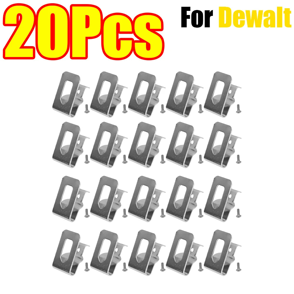 1-50Pcs Belt Clip Hook Bit Holder Screwdriver Holder for Makita/Dewalt/Milwaukee/Ryobi 18V 20V for Drills Impact Accessories