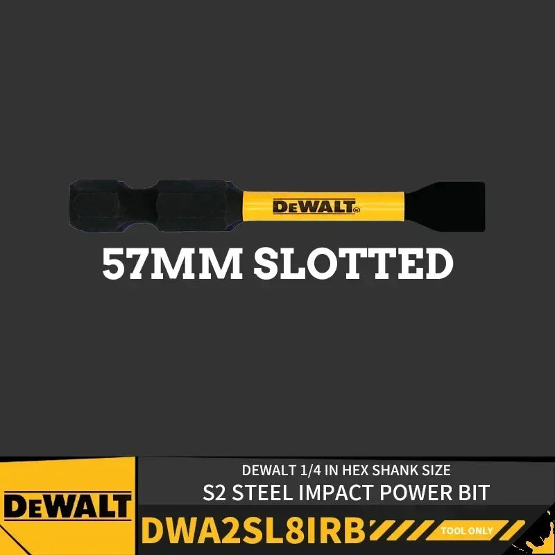 DEWALT Impact Power Bits – Phillips & Slotted 57/89/152mm