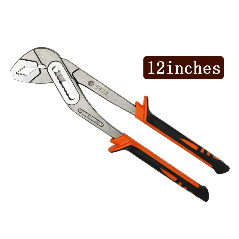 Water Pump Pliers Adjustable – Multi-Function Grip Wrench for Pipe & Plumbing Repairs