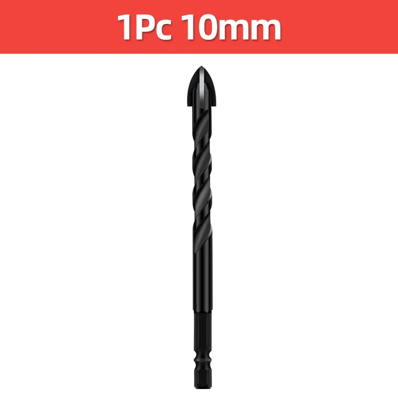 Tungsten Carbide Tile & Glass Drill Bit Set (3–12mm)