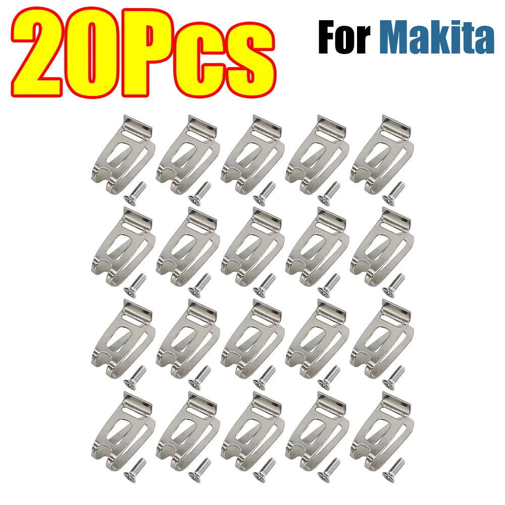 1-50Pcs Belt Clip Hook Bit Holder Screwdriver Holder for Makita/Dewalt/Milwaukee/Ryobi 18V 20V for Drills Impact Accessories