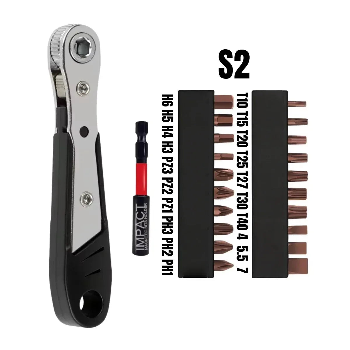 Right Angle Screwdriver Set T25 – Mini Ratcheting 90° Offset Wrench Kit for DIY Repairs