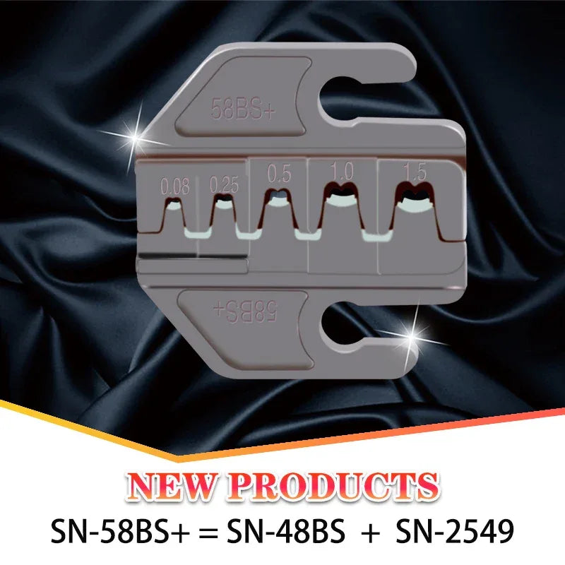 6 In 1 Crimping pliers SN-58B 5 jaw kit for 2.8 4.8 6.3 VH2.54 3.96 2510/tube/insuated terminals electrical clamp tools