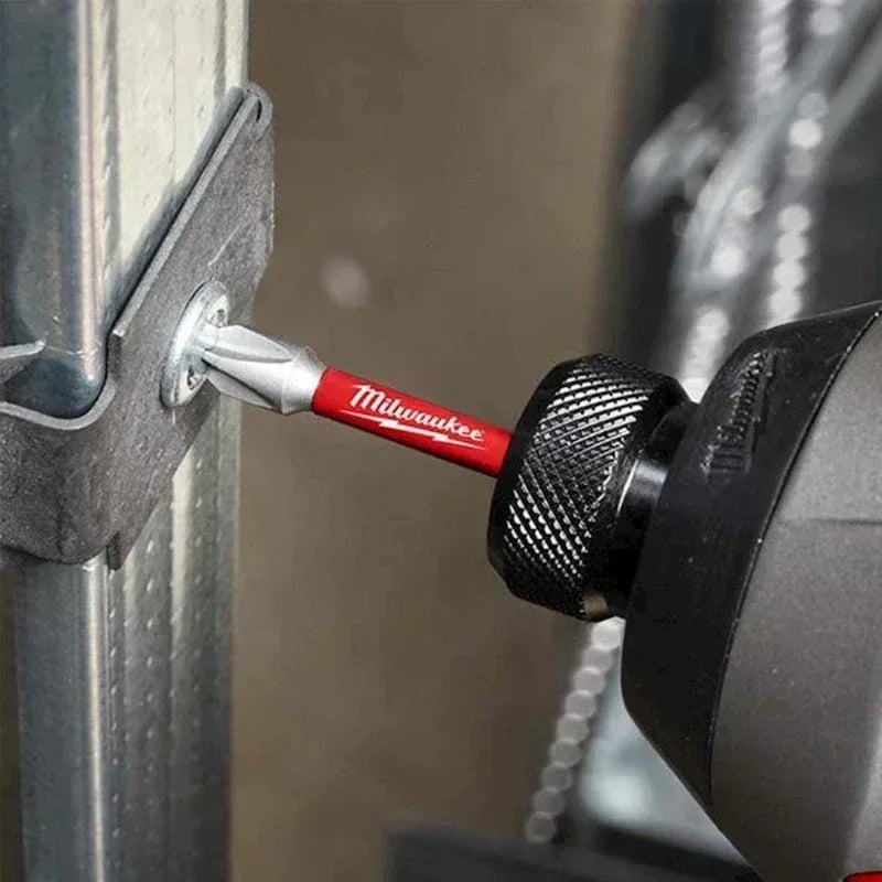 Milwaukee 48-32-5004 SHOCKWAVE 2" Screwdriver Bits Set 15PC – HSS Wear Resistant