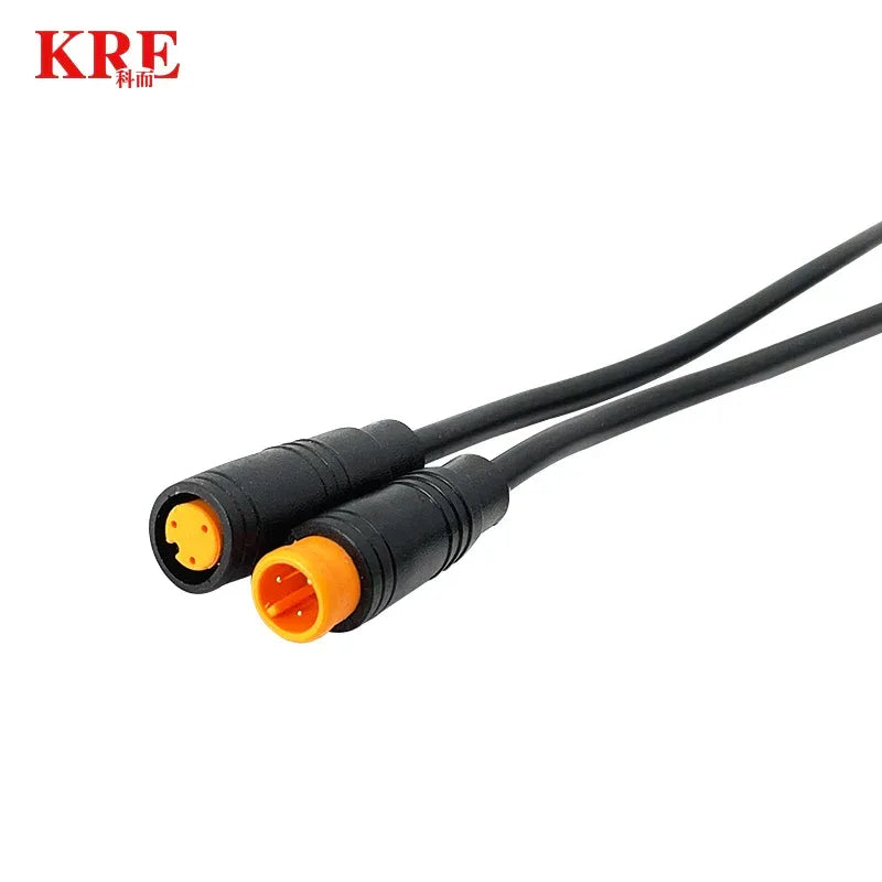 5/10/100 Set M6 M8 2 3 4 5 6 Pin Julet Electric Butt Plug Connector Wiring Line Scooter Brake Cable Pluger Signal Sensor 20CM