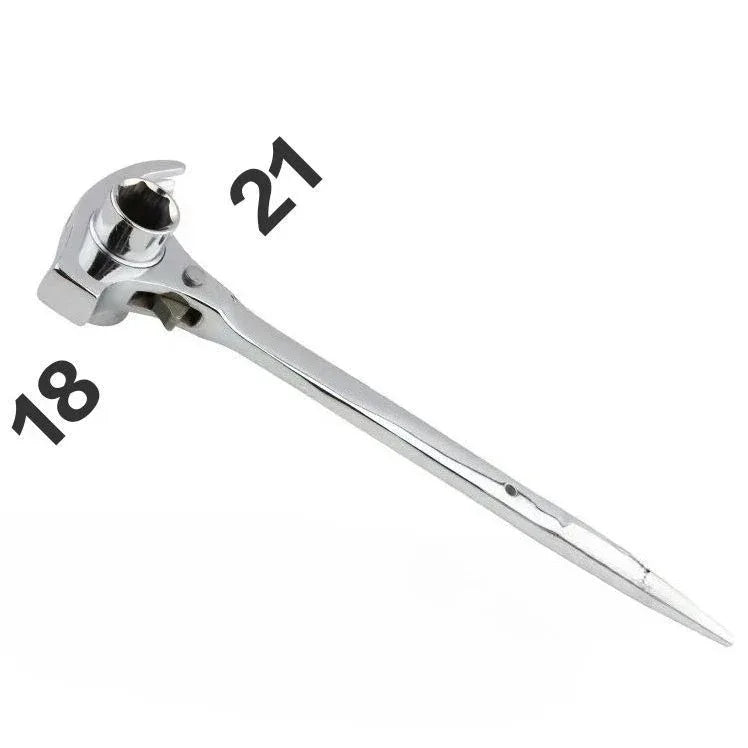 Multifunctional Hammer Wrench Ratchet Tool – Quick Release for Carpenters & Plumbers