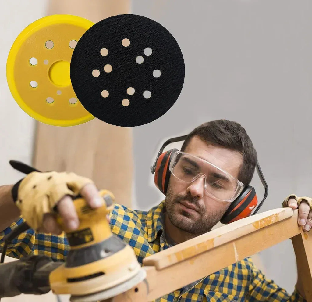 5 Inch 8 Hole Hook and Loop Sanding Pad Replacement for DEWALT Orbital Sander