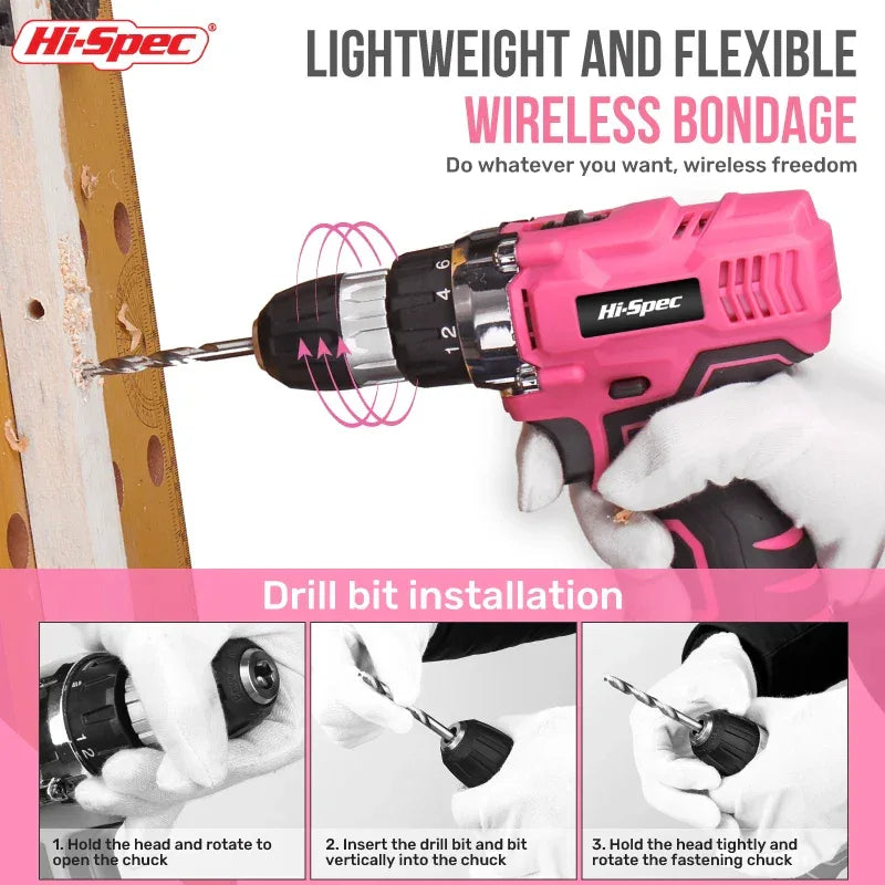 compact DIY tool set for household repairs and furniture assembly
