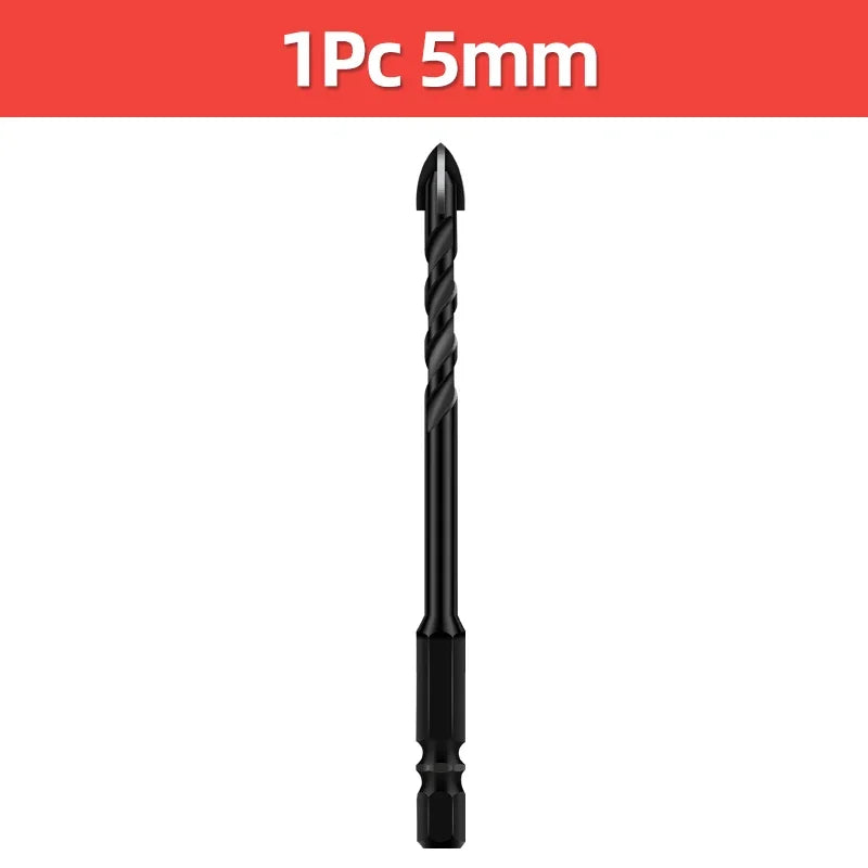 Tungsten Carbide Tile & Glass Drill Bit Set (3–12mm)