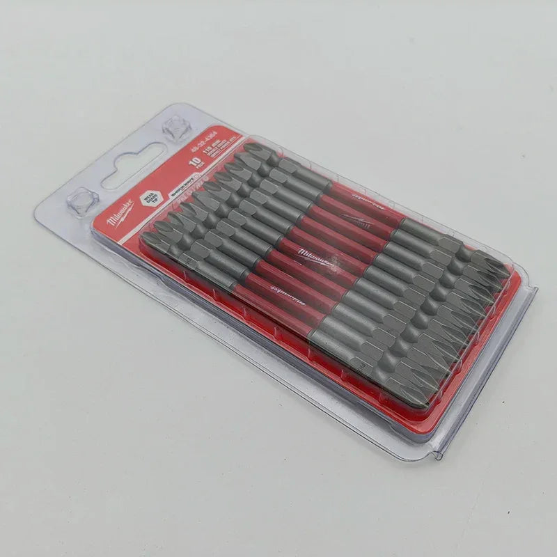 Milwaukee 48-32-4364 SHOCKWAVE PH2 110mm Impact Bits 10 Pack Double Ended