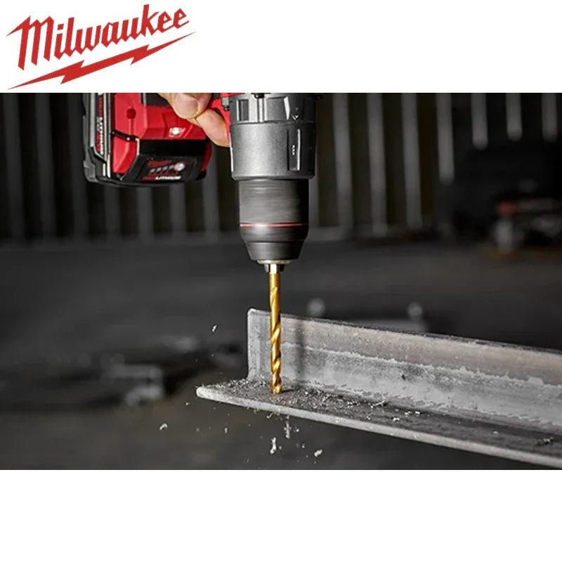 MILWAUKEE 48-89-4670 15PC SHOCKWAVE RED HELIX Titanium Drill Bit Set – Impact Duty