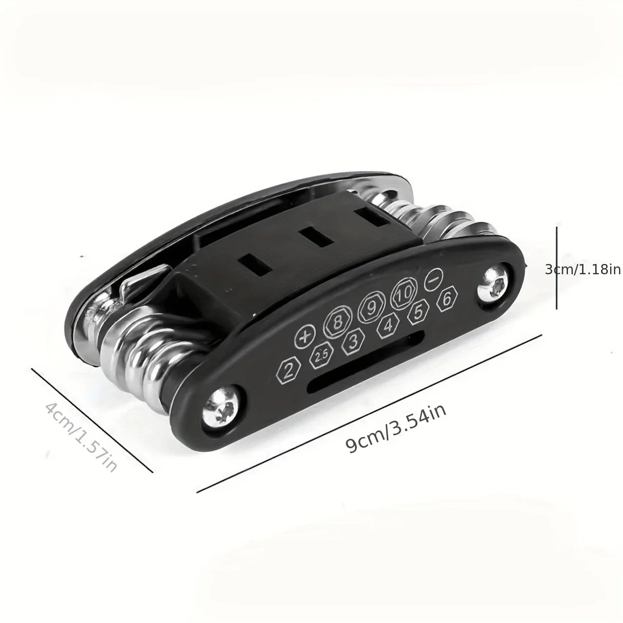 16-in-1 Socket Wrench Set, Non-Slip Rotating Head. Durable Stainless Steel for Home & Car Repairs. Easy & Universal Tool.
