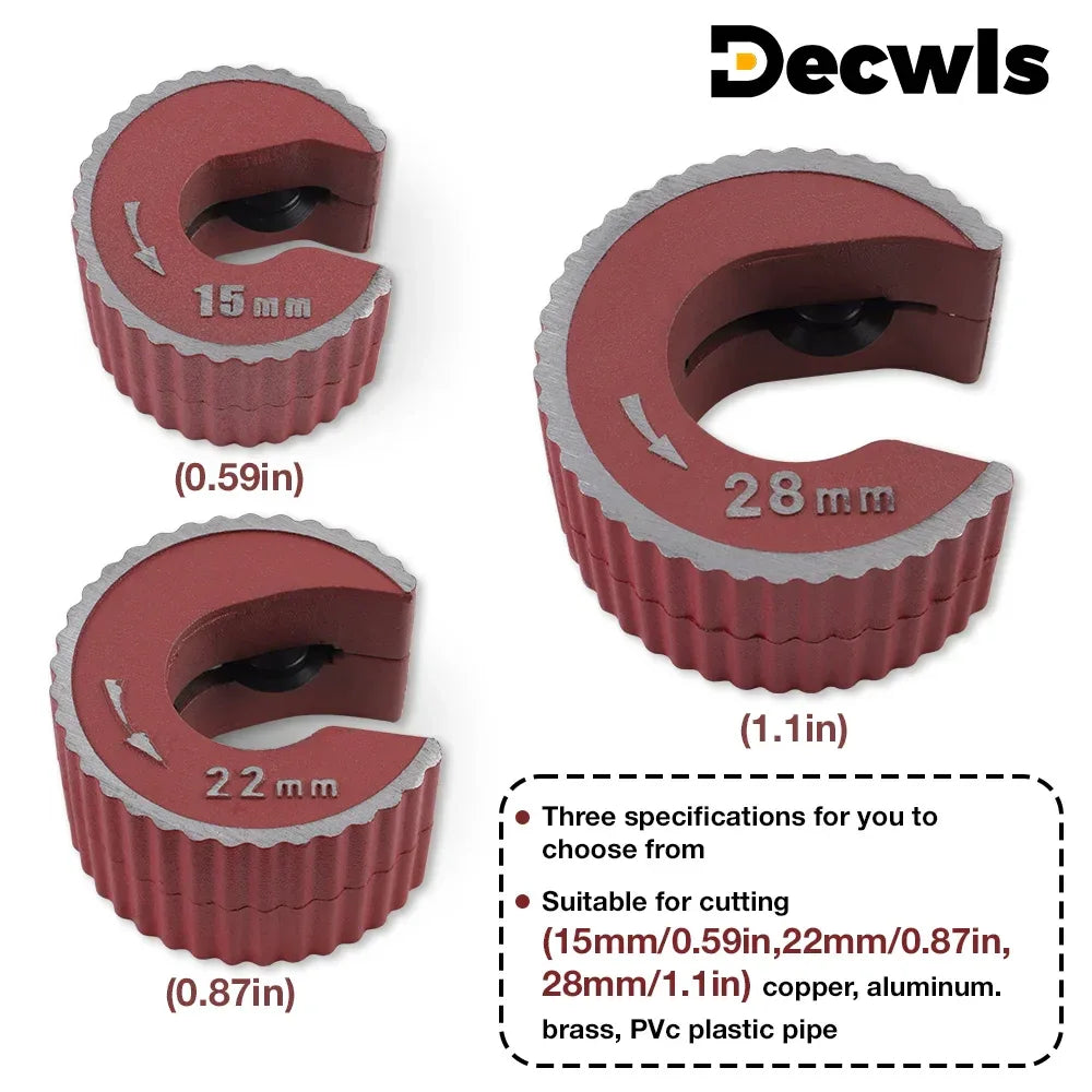 mini pipe cutter self-locking for copper aluminium PVC UK