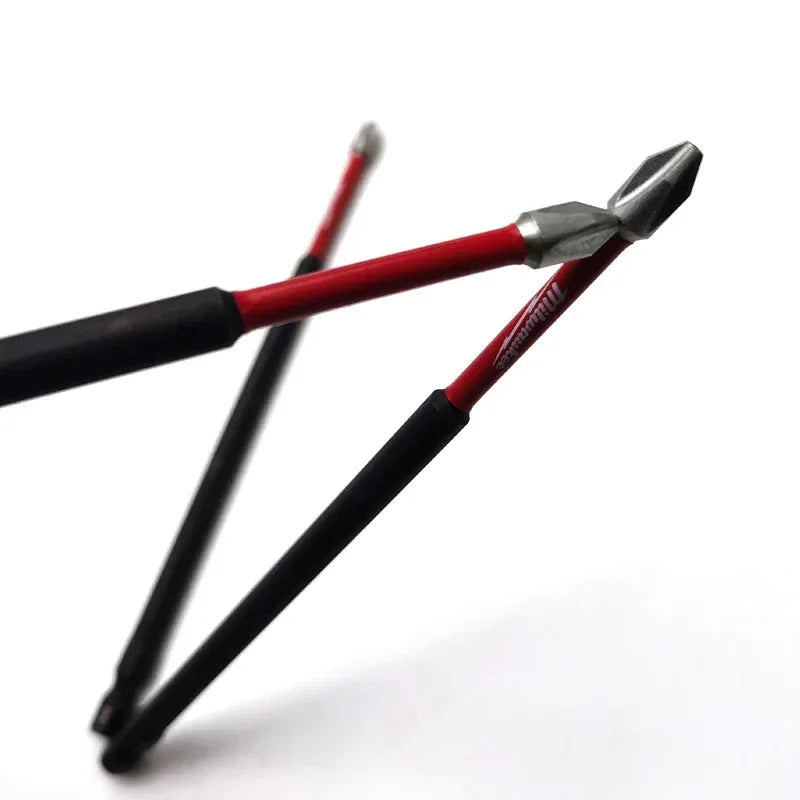 Milwaukee 2PC PH2 152mm Shockwave HSS Drill Bits – Cross-Shaped Screwdriver Heads