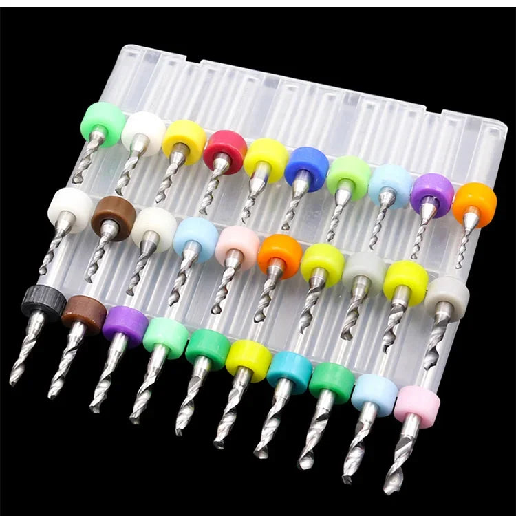 0.1-3.0mm Print Circuit Board Drill Bits Carbide Micro Drill Bits CNC PCB Twist Dril