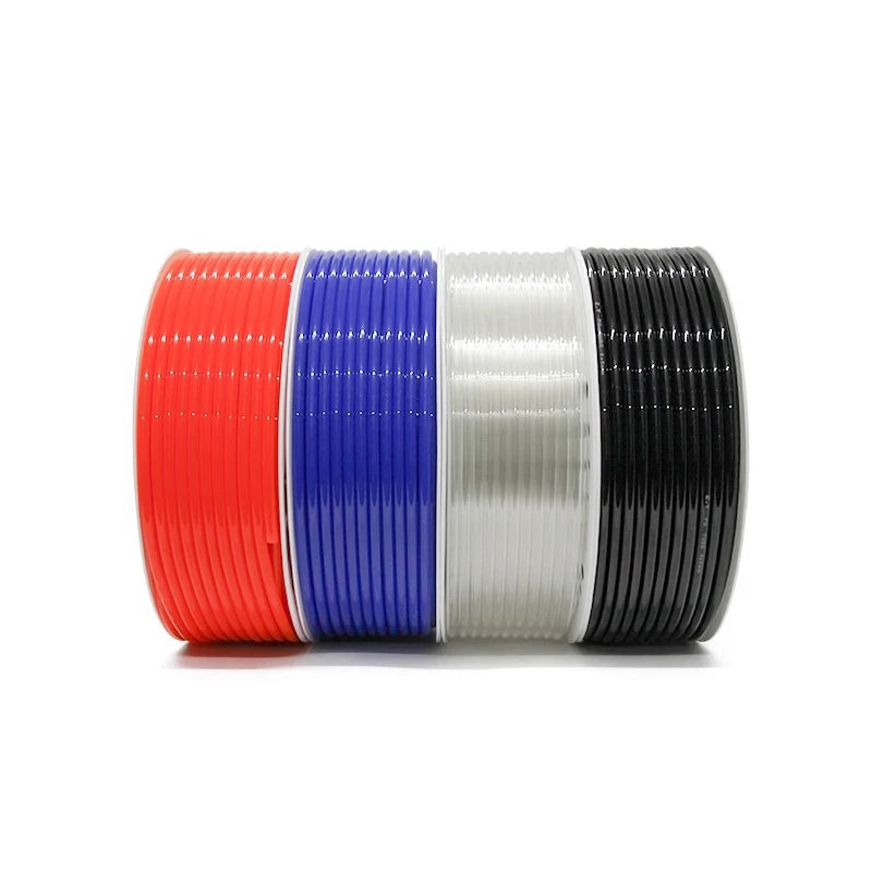 10M/20M/50M/100M Pneumatic Air Hose Plastic Tube 4mm 6mm 8mm 10mm 12mm Pipe Line Air Hose Polyurethane Tubing for Compressor