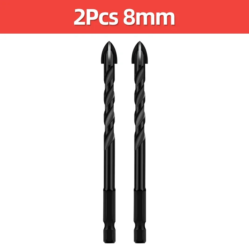 Tungsten Carbide Tile & Glass Drill Bit Set (3–12mm)
