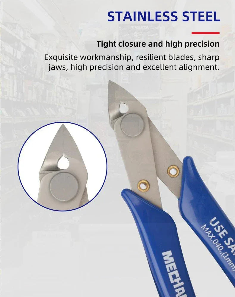 MECHANIC TS‑190 Diagonal Cutting Pliers – High Precision PCB & Phone Repair Tool