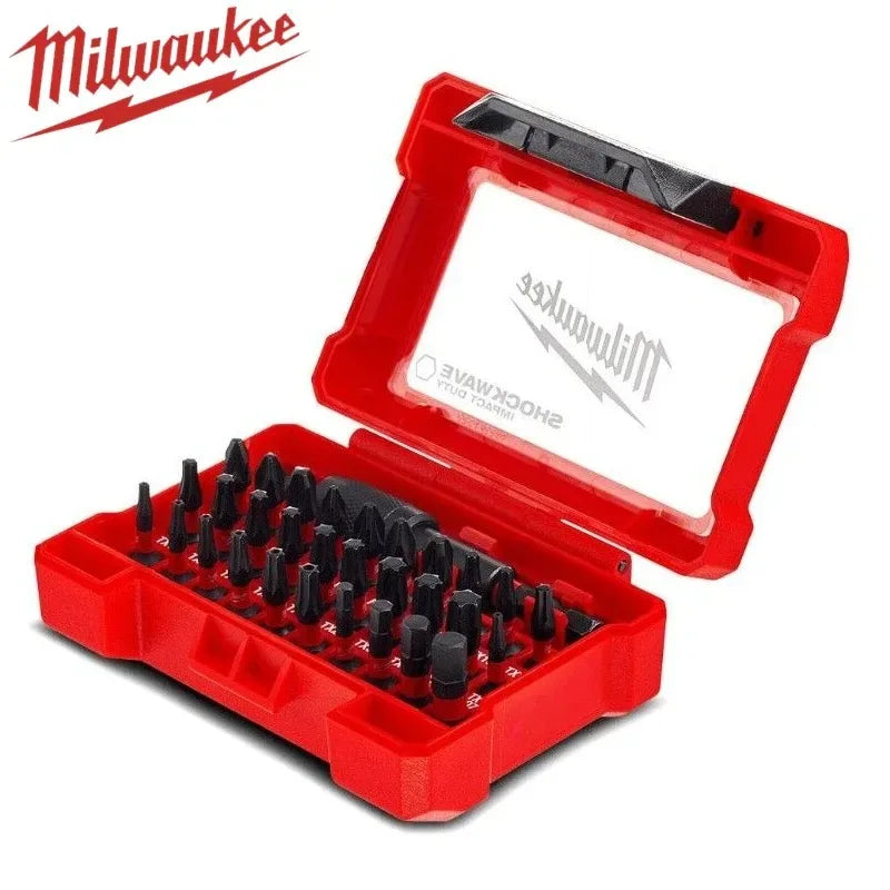 MILWAUKEE 4932464240 SHOCKWAVE 32PC Impact Duty Driver Bits Set – Power Drill Accessories