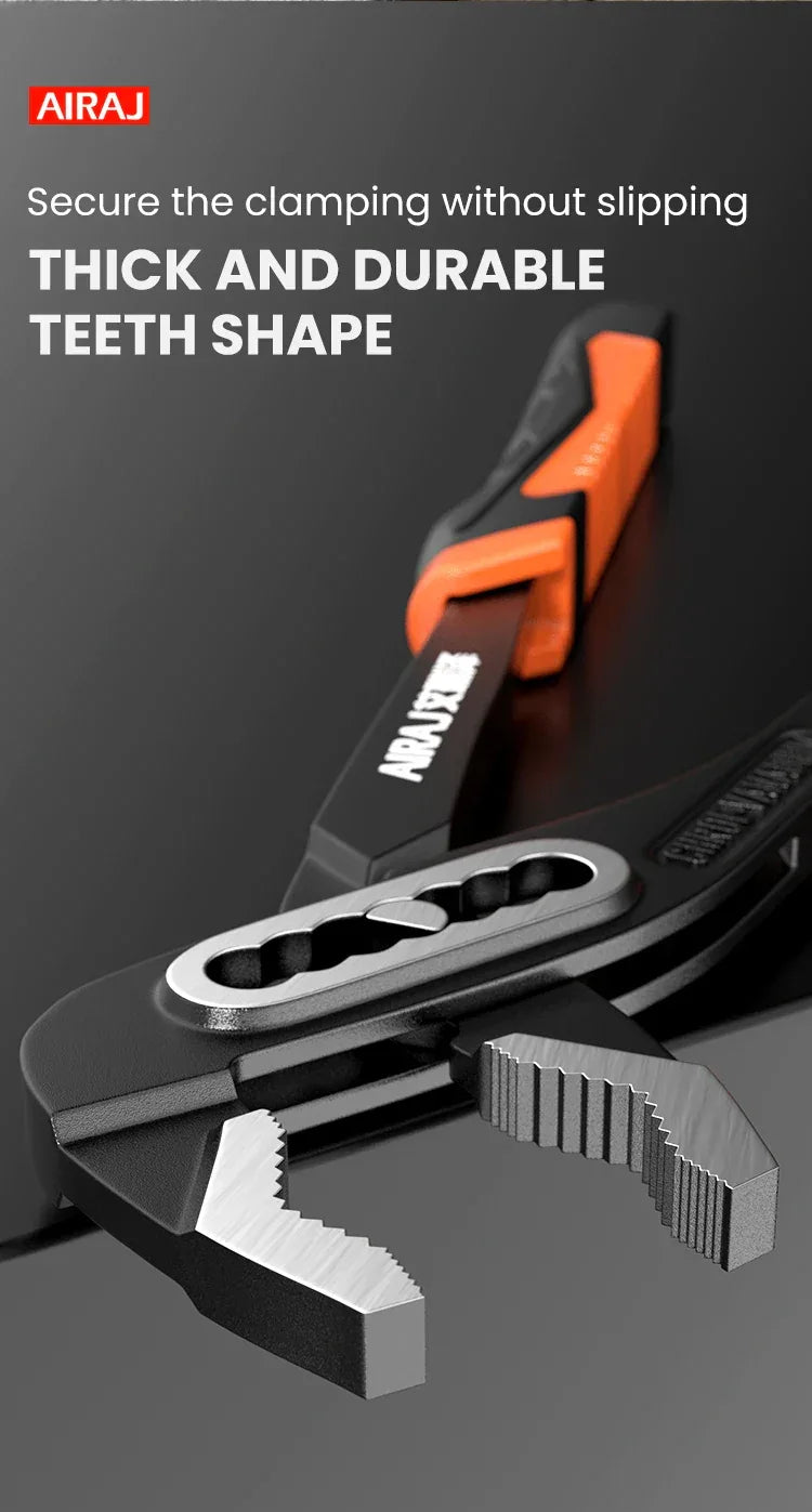 Adjustable Water Pump Pliers 8-12 Inch – Industrial Grade Pipe Grip Tool