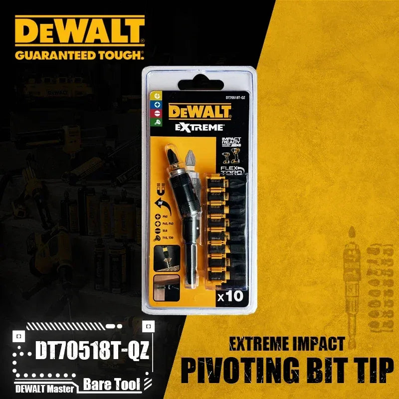 DEWALT DT7505-QZ & DT70518T-QZ Extreme Impact Pivoting Bit Tips – Power Tool Accessories