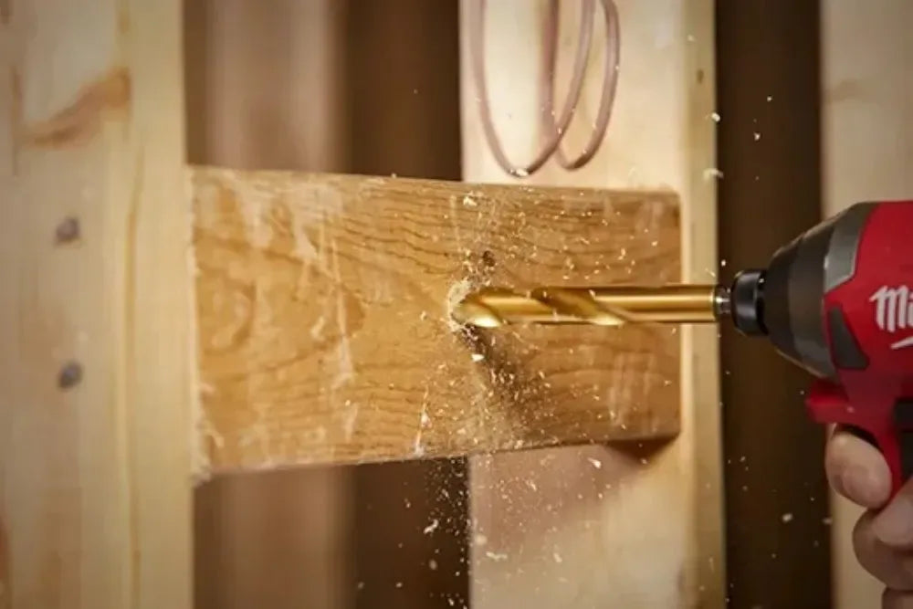 Milwaukee 48-89-4670 15PC SHOCKWAVE™ RED HELIX™ Titanium Drill Bit Set – Impact Duty