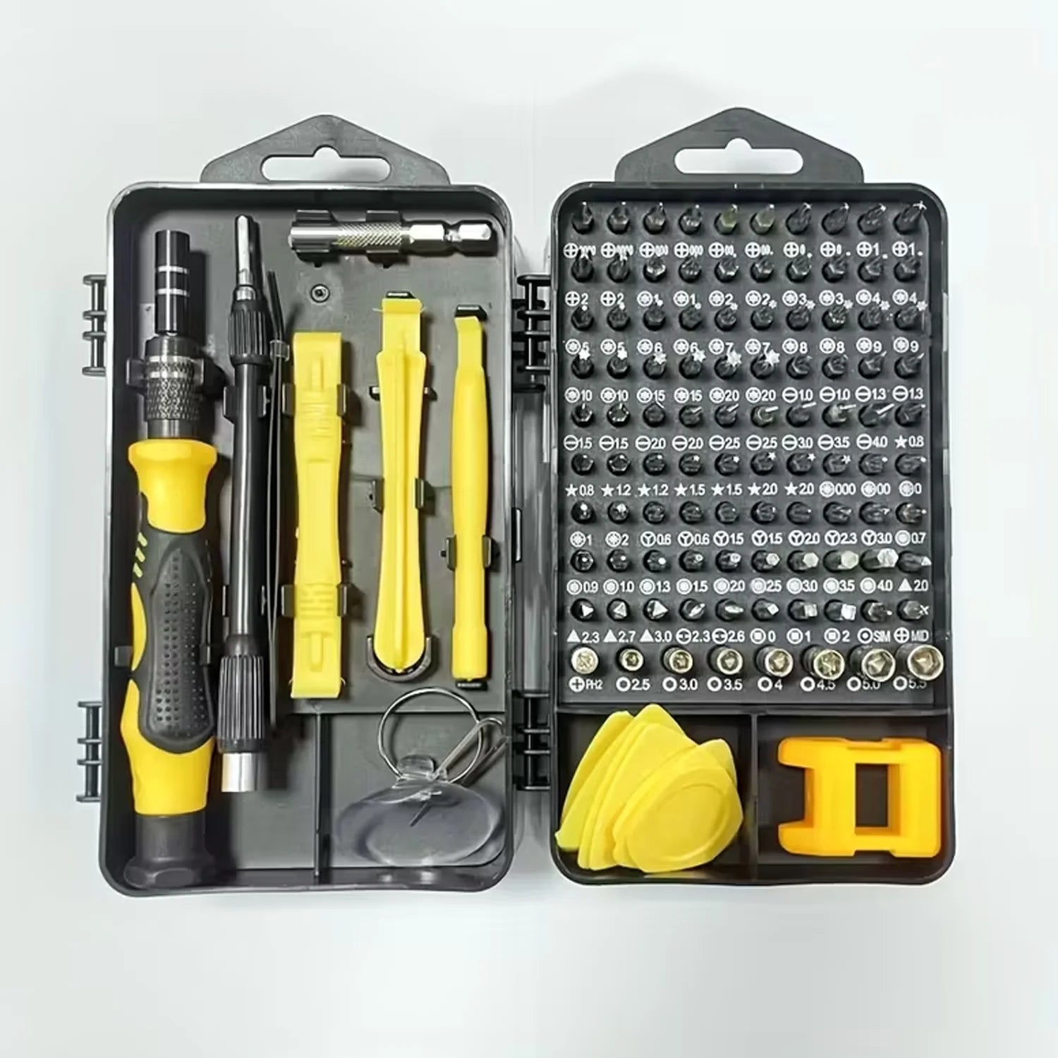 115 in 1 Precision Screwdriver Set, Electronics Repair Tool Kit for PC, Laptop, Cellphone, Watch, PS4, Vive VR, Toy, Eyeglass