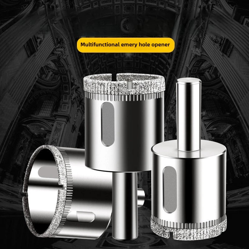 10PCS 3-50mm Diamond Hole Saw Drill Bits Set For Glass Marble Porcelain Tile Cutting Tools Drill Bits Set