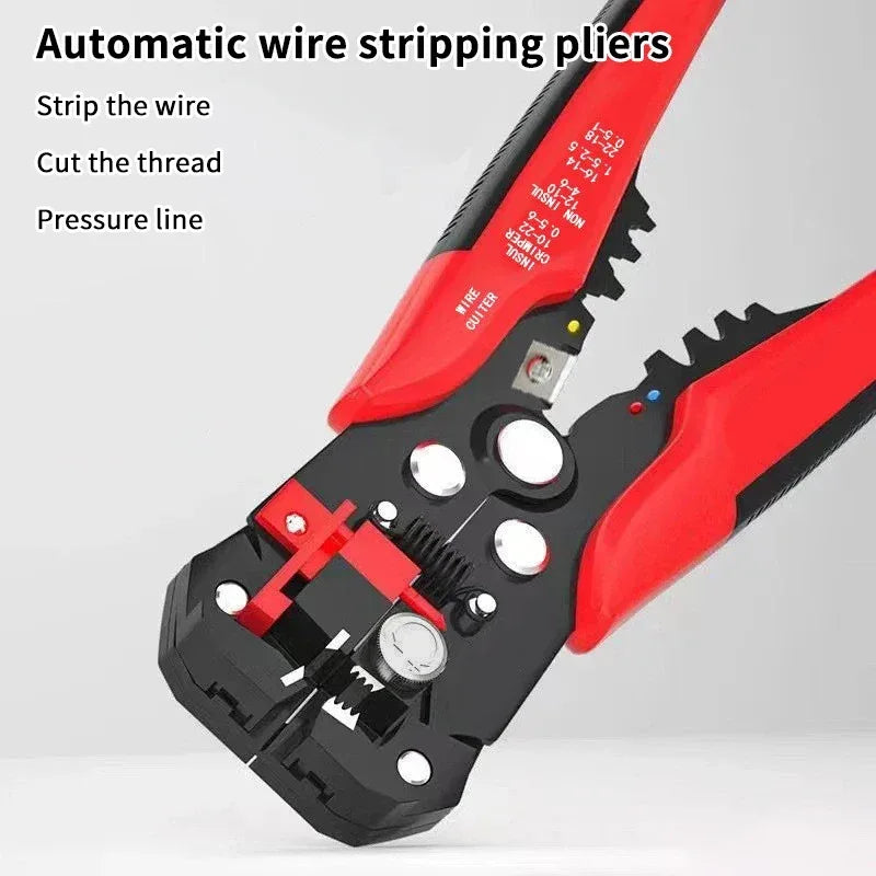 Automatic 5 In1 Wire Stripper Tools Multitool Decrustation Pliers Stripping Cutter Crimping Cable Wire Electrician Repair Tools