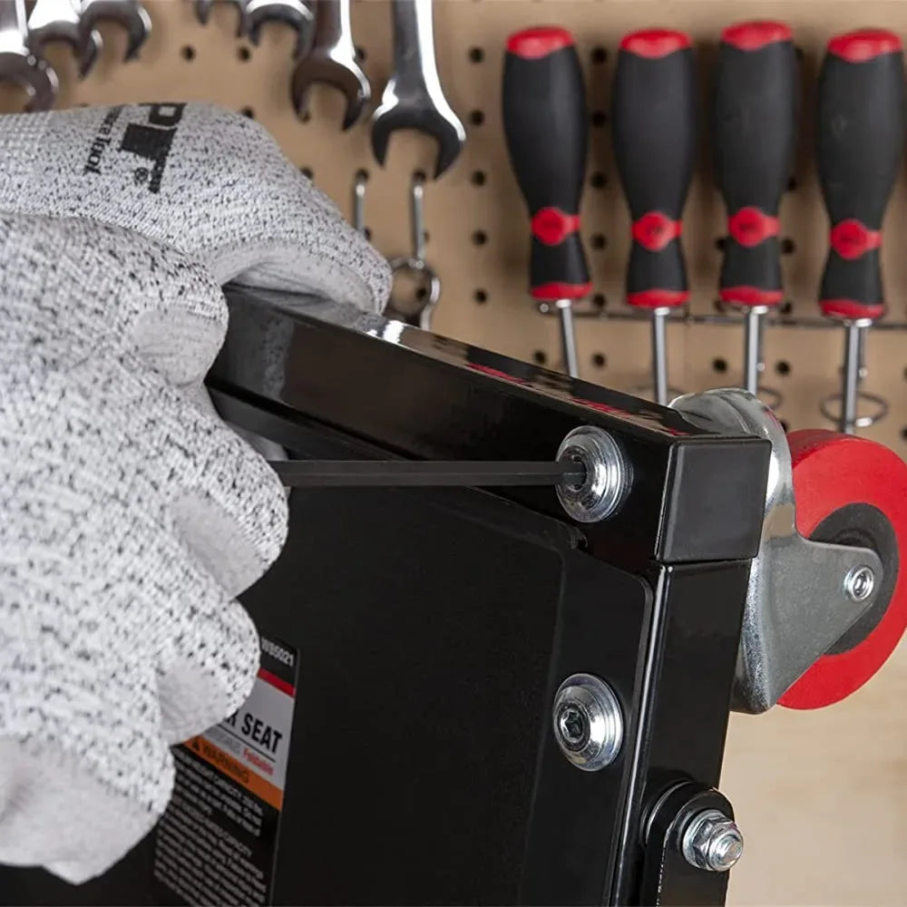 10-Piece T-Handle Hex Key Set – Metric & Inch Allen Wrenches with Storage Stand