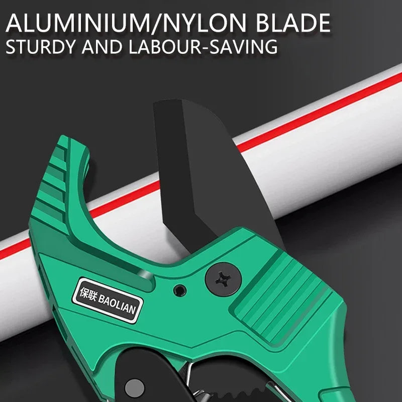 Heavy-Duty Pipe Cutter 32-42MM – SK5 Ratchet Scissors for PVC, PU, PP & PE Hoses