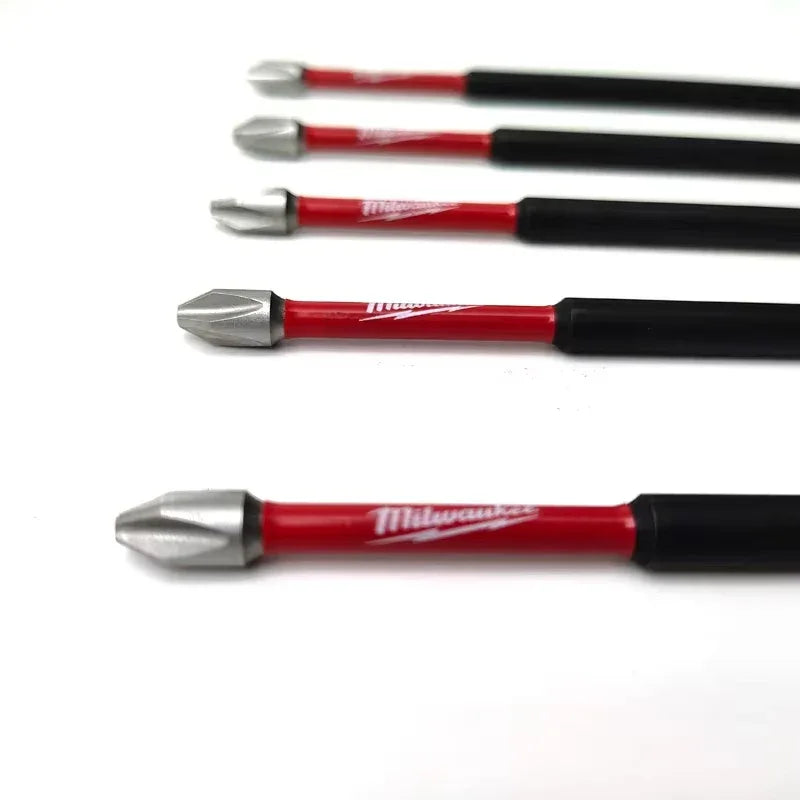Milwaukee 2PC PH2 152mm Shockwave HSS Drill Bits – Cross-Shaped Screwdriver Heads