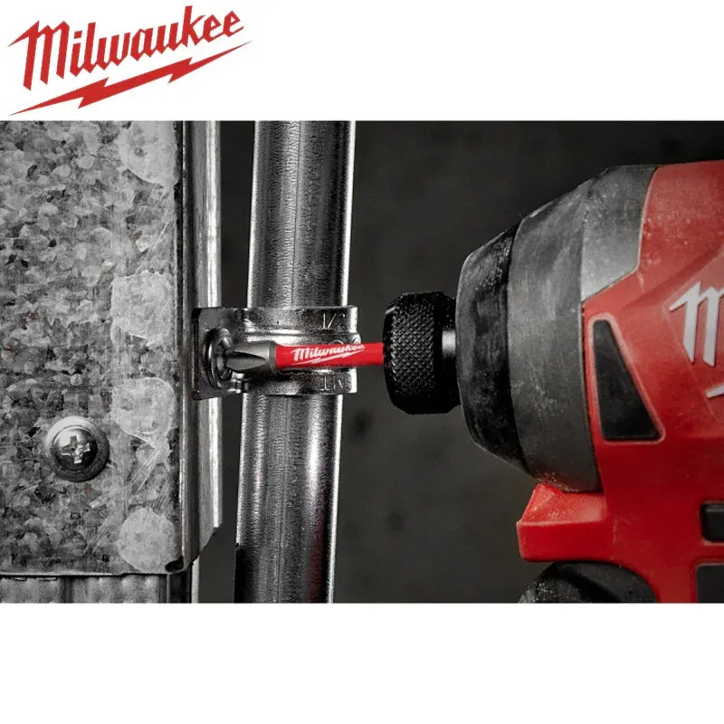 MILWAUKEE 48-32-4361PS SHOCKWAVE 8 Pieces Impact Duty 65MM PH2/PH2 Double Ended Power Drill Bits Impact Drill Accessories