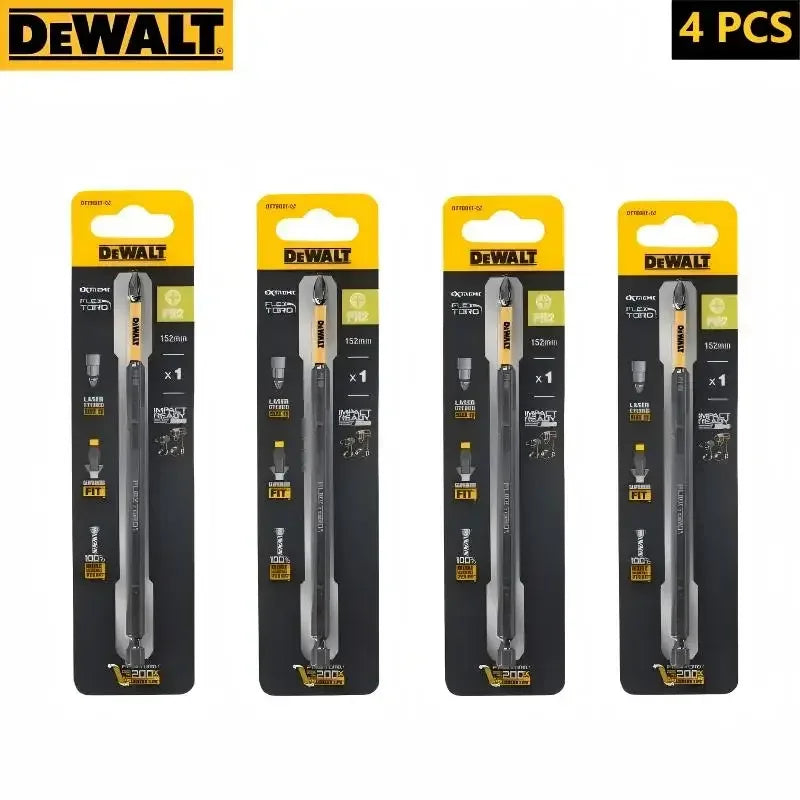 DEWALT DT7800-QZ PH2 FlexTorq Magnetic Bit – 152mm for Electric Drill & Driver