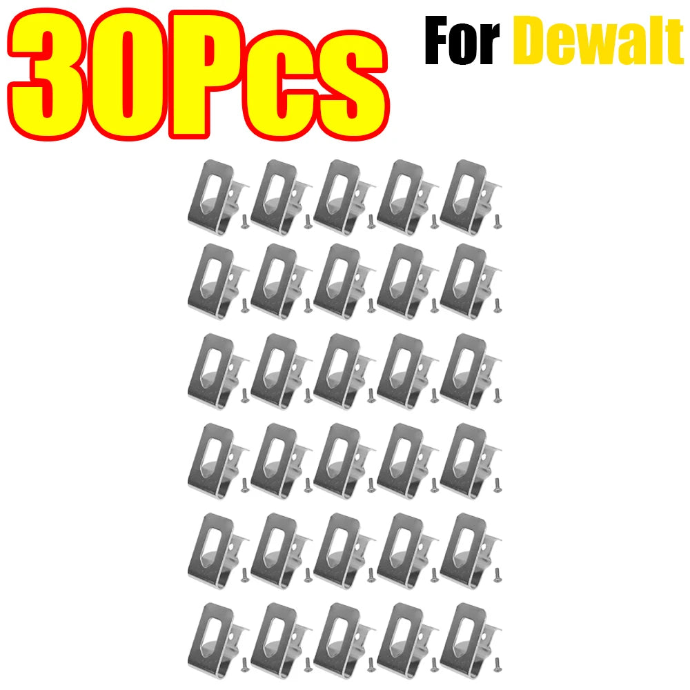 1-50Pcs Belt Clip Hook Bit Holder Screwdriver Holder for Makita/Dewalt/Milwaukee/Ryobi 18V 20V for Drills Impact Accessories