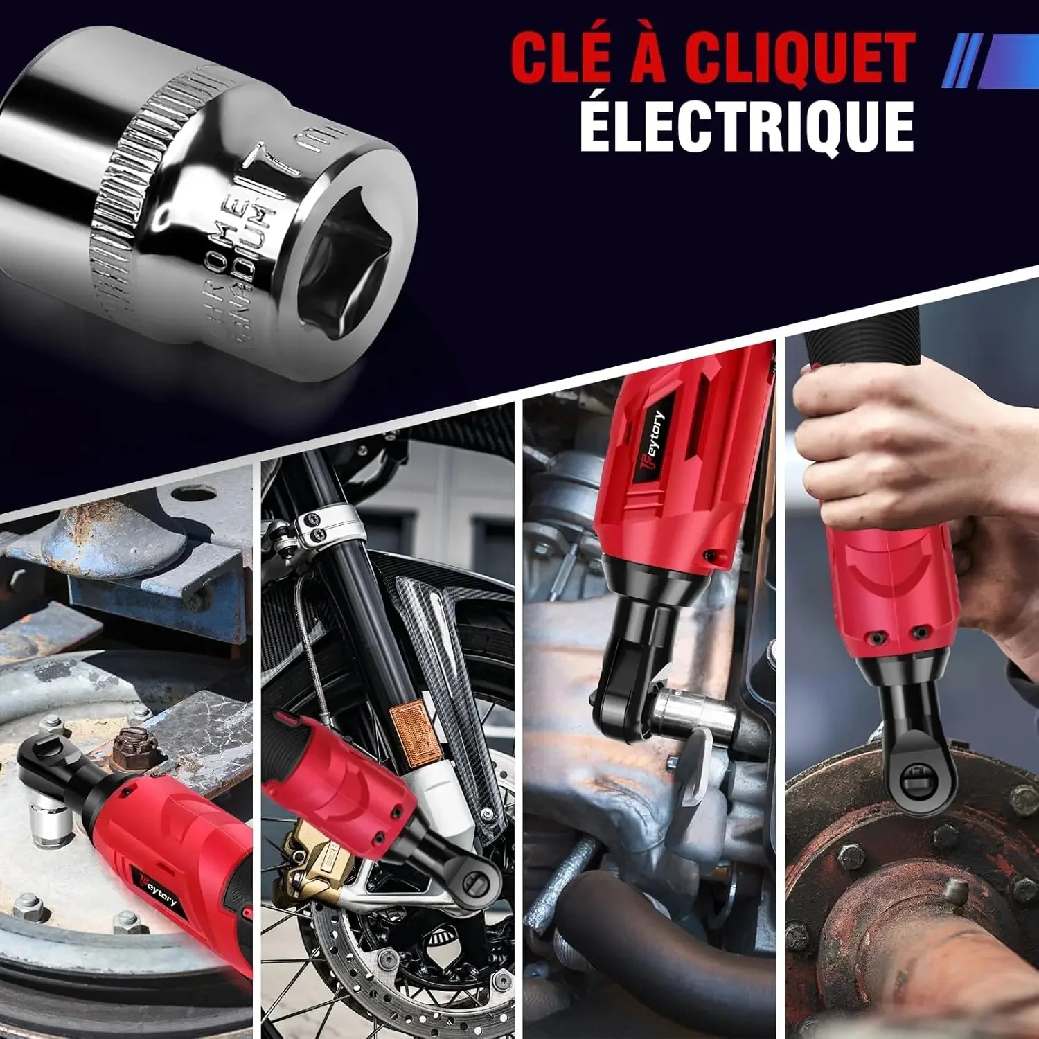 3/8" Extended Cordless Ratchet Wrench 12V Electric Ratchet Wrench,12V Power Ratchet Tool  for Table, Bike, DIY