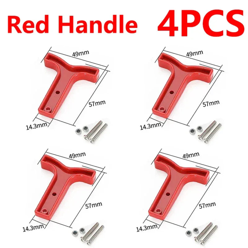 4Pcs/2Pairs Anderson Plug Connector 50A/120A Battery Charging Plug Anderson Connectors Plug High Current