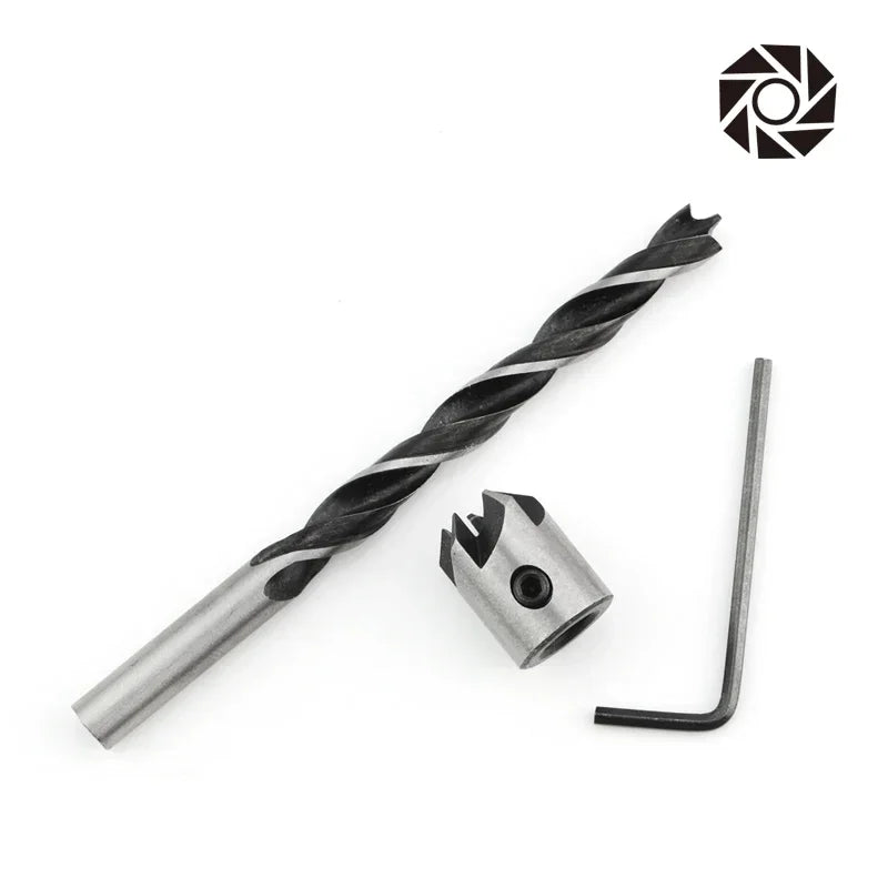 HSS Countersink Drill Bit Set 3mm–10mm – Woodworking Chamfer & Pilot Hole Bits