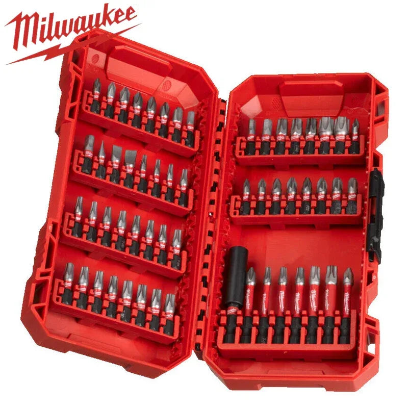 Milwaukee 4932492006 SHOCKWAVE Impact Duty Bits Set 56PC – Driver Bits for Impact Drill