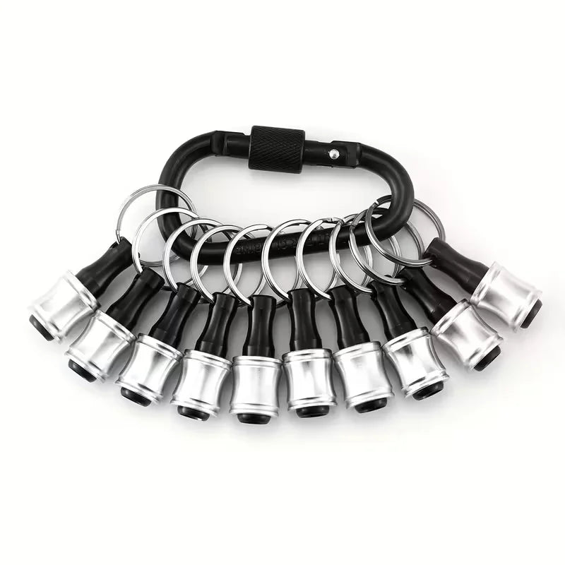 10PCS Multi-Functional Socket Wrench Set with Drill Bit Adapter