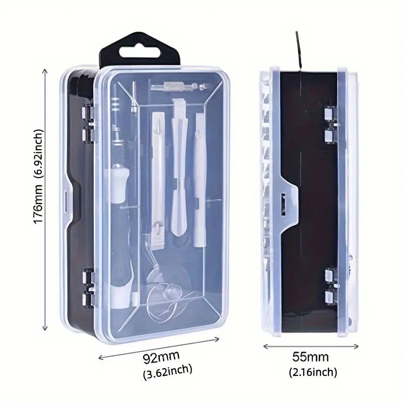 115 in 1 Precision Screwdriver Set, Electronics Repair Tool Kit for PC, Laptop, Cellphone, Watch, PS4, Vive VR, Toy, Eyeglass