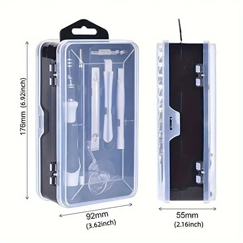 115 in 1 Precision Screwdriver Set, Electronics Repair Tool Kit for PC, Laptop, Cellphone, Watch, PS4, Vive VR, Toy, Eyeglass