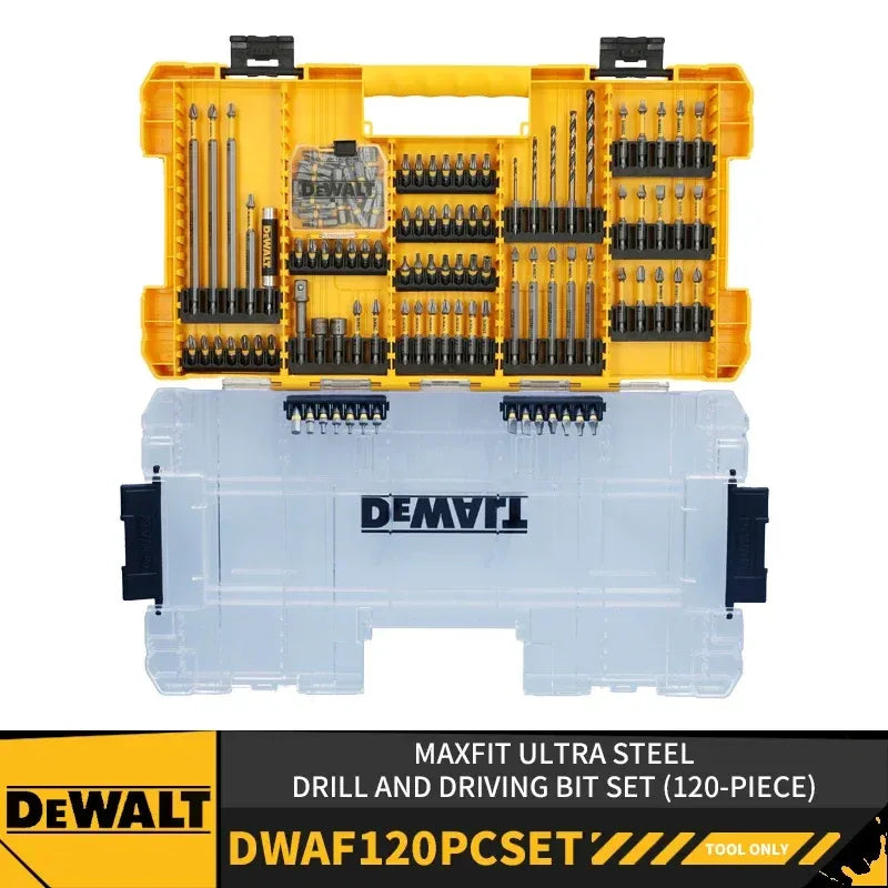 DEWALT MAXFIT Ultra Steel 120-Piece Drill & Driving Bit Set DWAF120PCSET