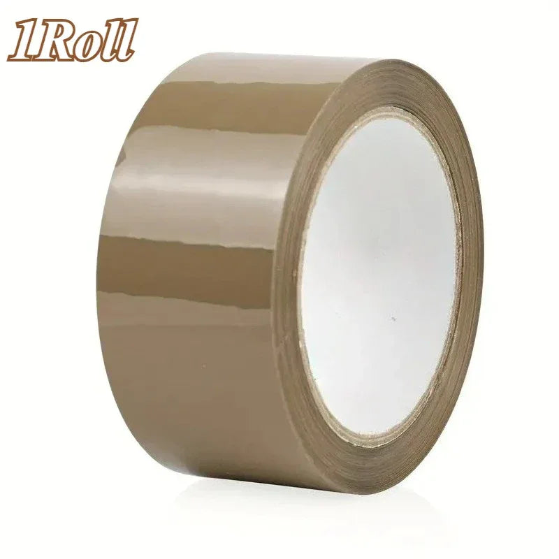 Brown Sealing Packing Tape, 4.8 CM Wide and 100 Meter Long, Heavy-duty Packaging Tape for Dispensers, Packaging Tape