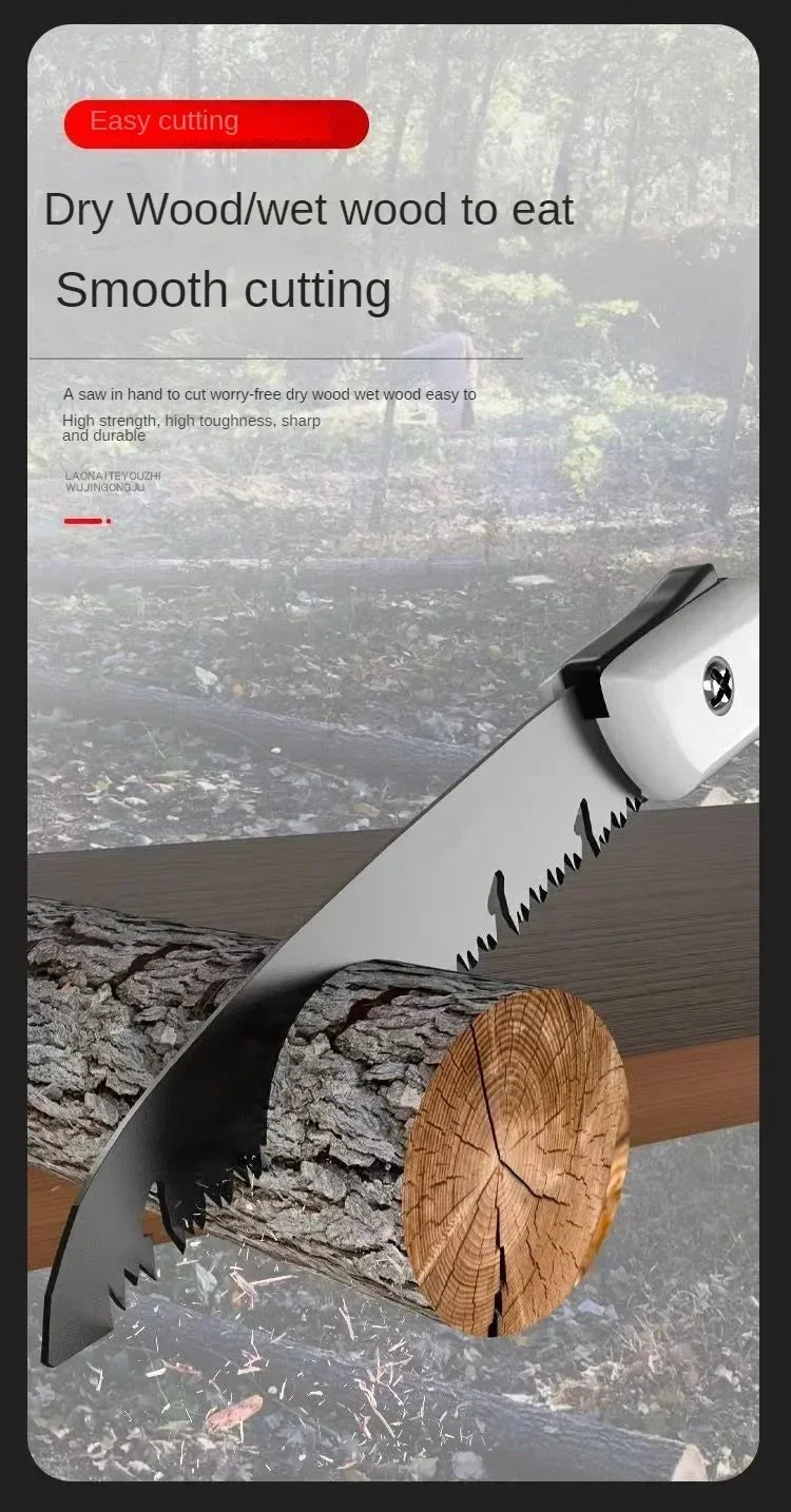 1PCS Multifunctional Folding Hand Saw Outdoor Logging Saw Woodworking Folding Portable Saw For Garden Pruner Gardening Tools