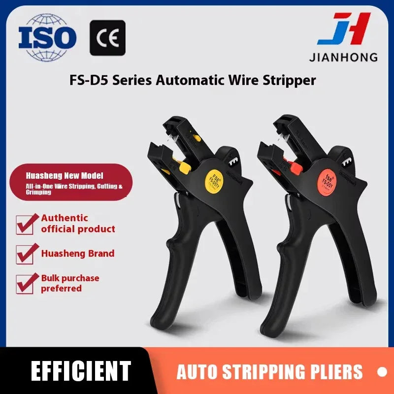 JH Automatic Wire Stripping Pliers – Cable Cutter & Stripper for Electricians